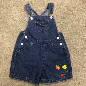COPY - Kid’s Denim Overall Shorts Size 4T